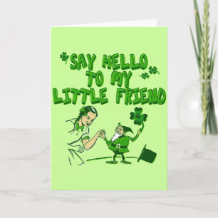 Carte Say Hello To My Little Friend