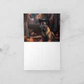 Carte Scandale d'Halloween Citrouille (Intérieur)