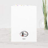 Carte Scaredy Cat Nouveau Bébé (Dos)