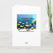 Carte Scarlet Macaw Wildlife Bird Grey Card Art (Dos)