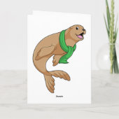 Carte Sceau avec écaille (Dos)