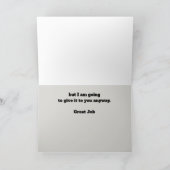 Carte Sceau d'approbation Phoque d'animal marin Phoque d (Intérieur)