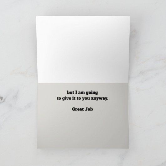 Carte Sceau d'approbation Phoque d'animal marin Phoque d (Intérieur)