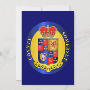 Carte Sceau du comté de Somerset