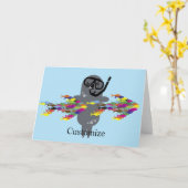 Carte Sceau gris Thunder_Cove (Fleur jaune)