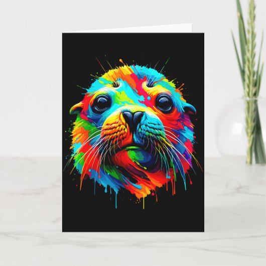 Carte Sceau Lion de Mer (Devant)