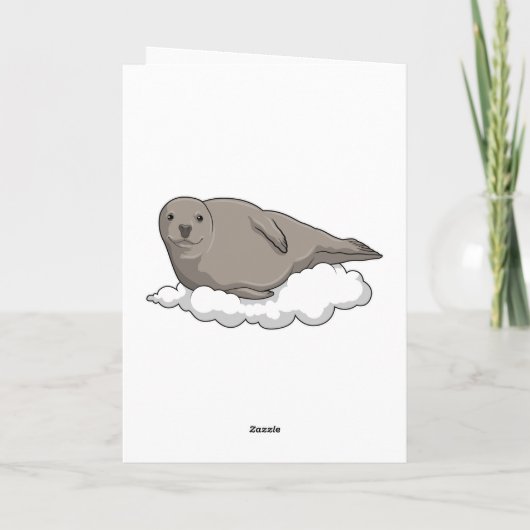 Carte Sceau sur Nuages (Dos)