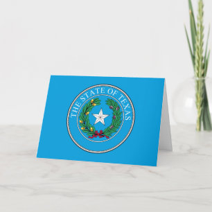 Carte Sceau Texan, Sceau du Texas