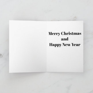 Carte Scène 1 Ampoules de Noël