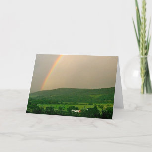 Carte Scene arc-en-ciel inspirant