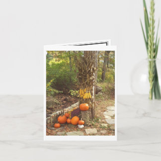 Carte Scène d'automne