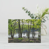 Carte Scène De Bois. Blackweir Woods, Cardiff (Debout devant)