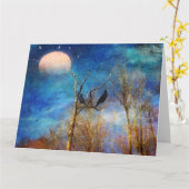 Carte Scène de forêt fantaisiste (Fleur jaune)