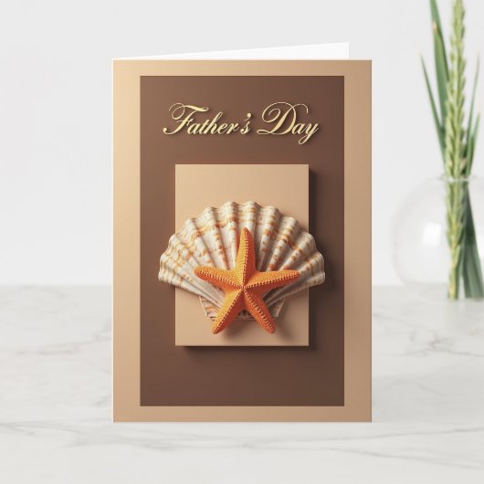 Carte Scène de la Fête des Pères Shell (Devant)