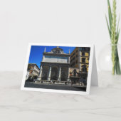 Carte Scène de la fontaine de l'Acqua Felice, Rome, Ital (Devant)
