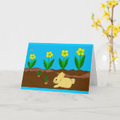 Carte Scène de nature amicale (Fleur jaune)