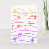 Carte Scène de Noël Chrétienne Noël (Devant)