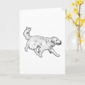 Carte Scène de sentier animée (Fleur jaune)