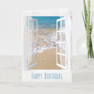 Cartes Bord Mer D Anniversaire Zazzle Be