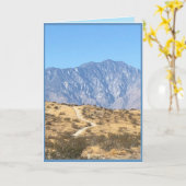 Carte Scène du désert - Plaine - Palm Springs, CA pour t (Fleur jaune)