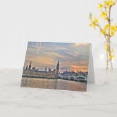 Carte Scène HDR London (Fleur jaune)