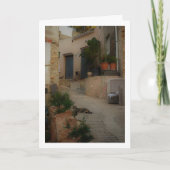 Carte Scène poétique d'une rue à Lliria, Valence (Devant)