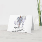 Carte Scène Unicorne d'ange céleste (Dos)