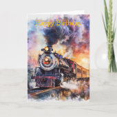 Carte Scenic Landscape with Train (Devant)