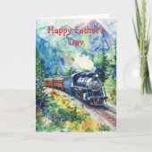 Carte Scenic Landscape with Train (Devant)