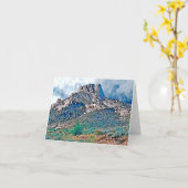 Carte Scenic Nature Note Card Valley of Fire State Park (Fleur jaune)