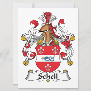 Carte Schell Family Crest