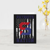 Carte Schenectady Patriots Logo Nation Hs (Fleur jaune)