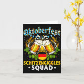Carte Schitzengiggles Squad Munich Beer Bavarian (Fleur jaune)