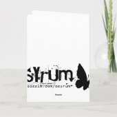 Carte schmile. (Dos)