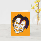 Carte schmile ! : zombie (Fleur jaune)