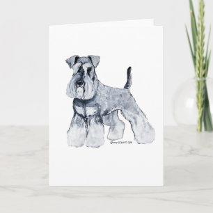 Carte Schnauzer miniature