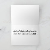 CARTE SCHNAUZER PLAIDE POUR UN "VOEUX DE LA SAINT-VALENT (Intérieur)