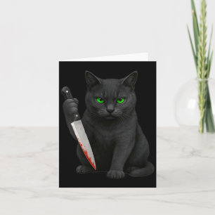 Carte Schnauzer pour femmes Halloween Chien Noir