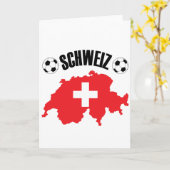 Carte Schweiz Fussball Suisse (Fleur jaune)