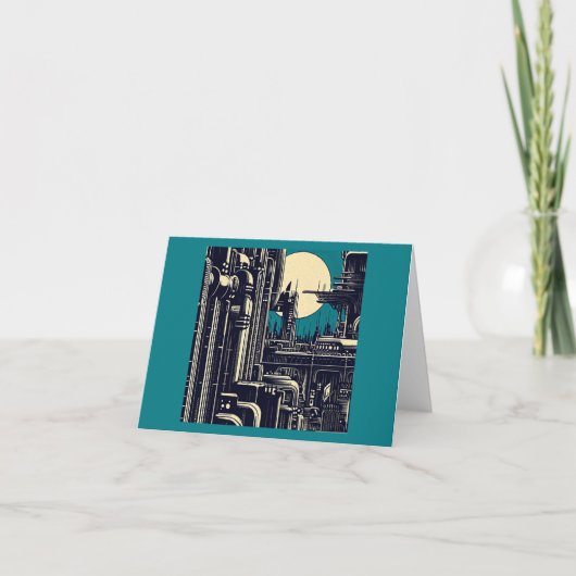 Carte Sciage urbain futuriste SF 2 (Devant)