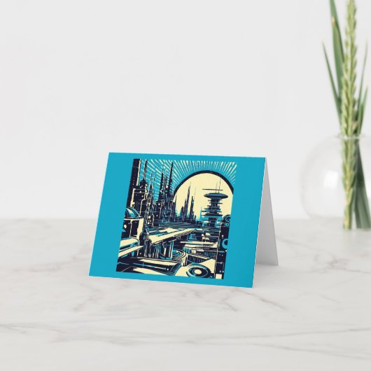Carte Sciage urbain futuriste SF 3 (Devant)