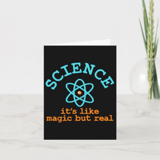 Carte Science  (Devant)