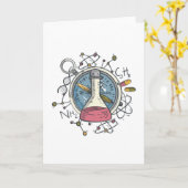 Carte Science (Fleur jaune)