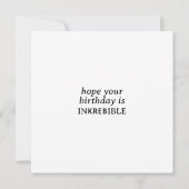 Carte Science Anniversaire Kreb's Cycle Biology Cake Ens (Dos)