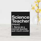 Carte Science Enseignant Définition Fun Ck À L'École D'A (Fleur jaune)