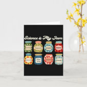 Carte Science Is My Jam Teacher Shirt Stem Student Educa (Fleur jaune)