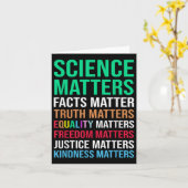 Carte Science S Faits Vérité S Égalité S (Fleur jaune)