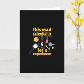 Carte Scientifique de 6 ans (Fleur jaune)