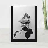 Carte Scone de mur de fleurs (Dos)