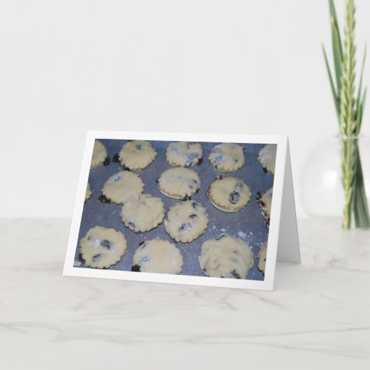 Carte Scones de Raisin (Devant)